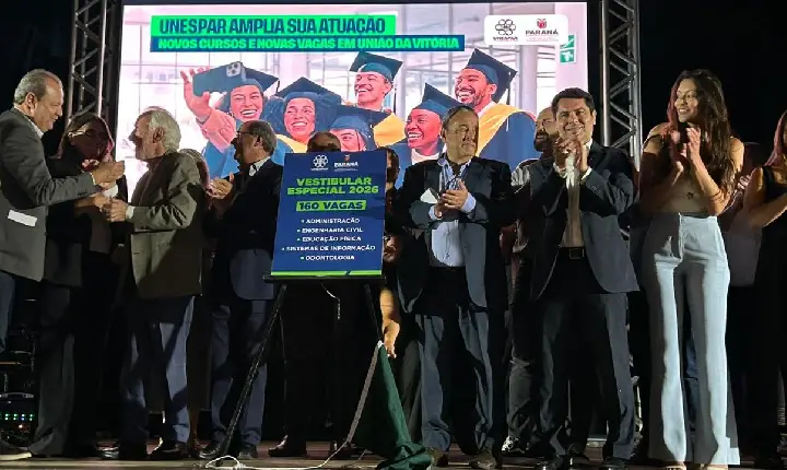 Evento reúne lideranças para lançamento oficial do vestibular da Unespar em União da Vitória 