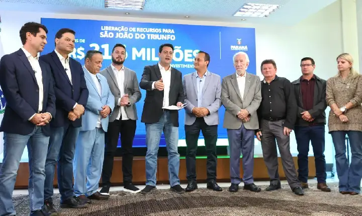Santa Maria do Oeste recebe mais de R$ 22 milhões em investimentos