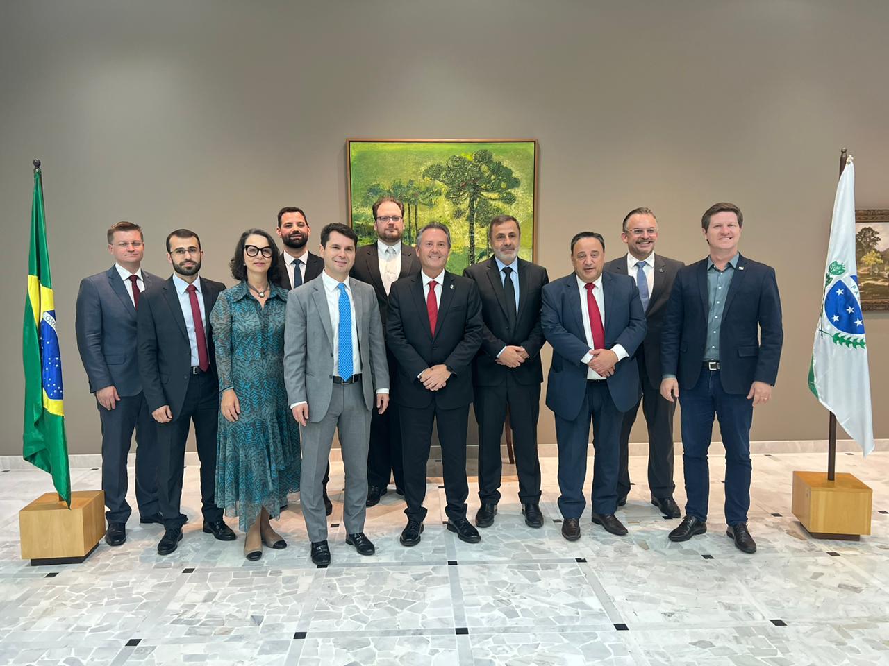 Hussein Bakri participa de reunião para tratar sobre construção do novo Fórum de União da Vitória 