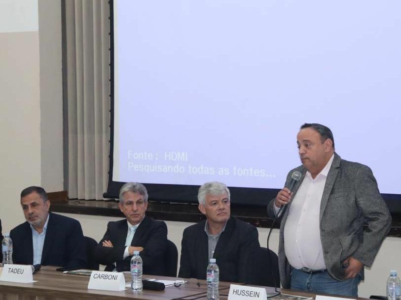 Hussein Bakri e direção de Itaipu discutem investimentos da usina no Sul do Paraná