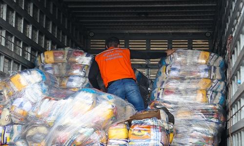 Governo do Paraná já encaminhou 1.250 cestas básicas para União da Vitória. Várias equipes do Estado também estão contribuindo 