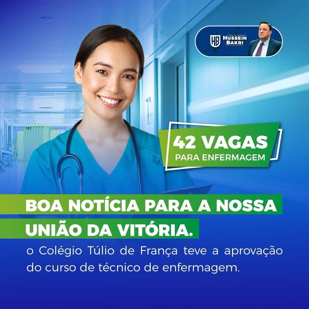 Com articulação do deputado Hussein Bakri, Colégio Túlio de França terá curso de Técnico em Enfermagem