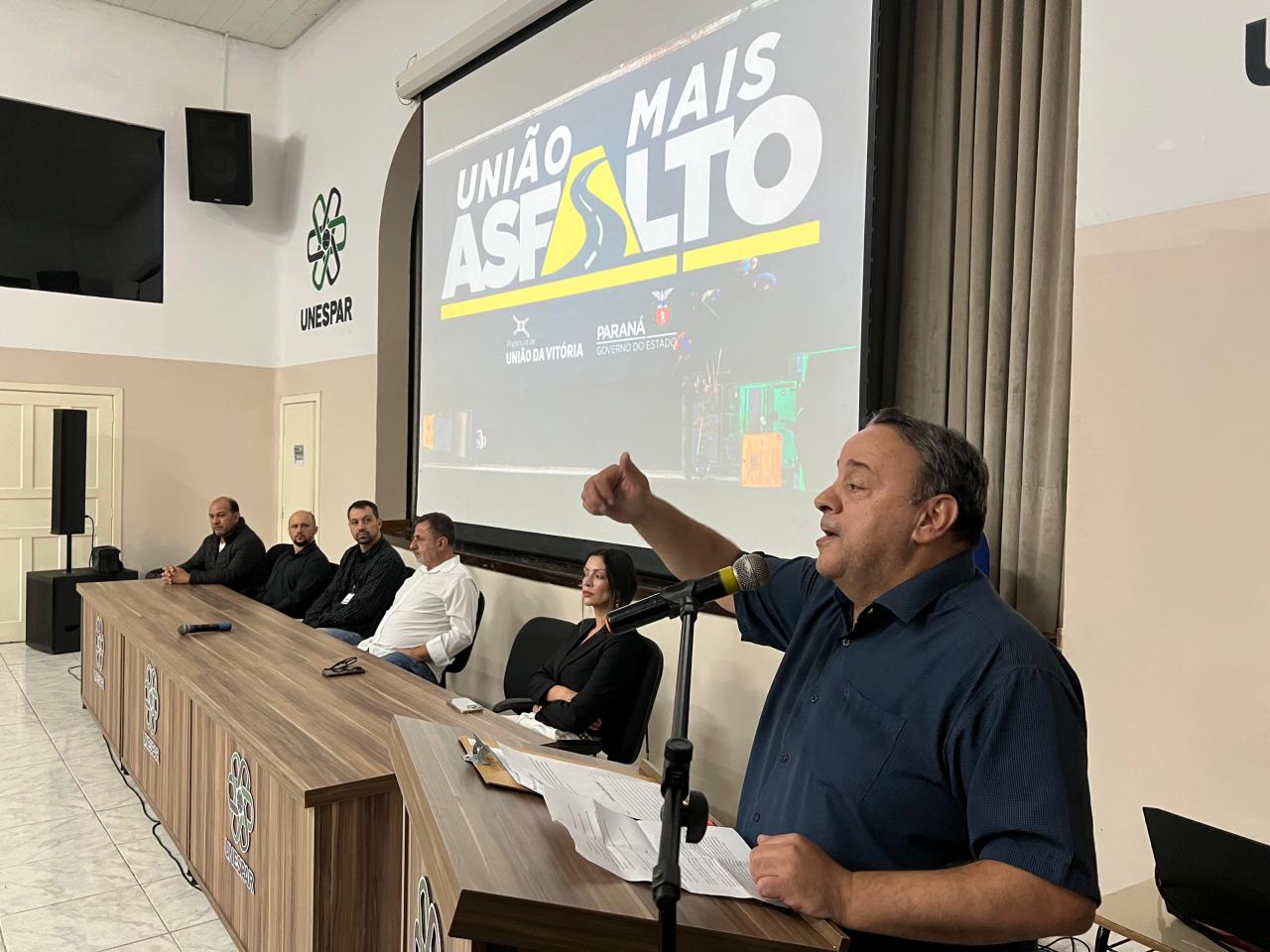 Em investimento de quase R$ 5 milhões, Hussein Bakri inaugura obras e libera recursos para União da Vitória