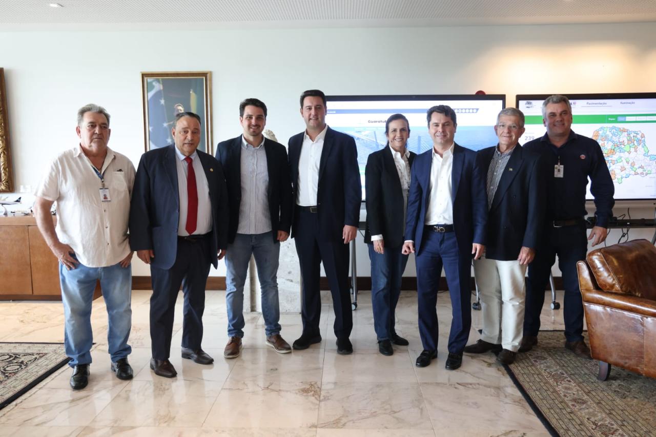 Hussein Bakri alinha ações e investimentos para 2025 com prefeitos eleitos de Telêmaco Borba, Irati e Nova Aurora