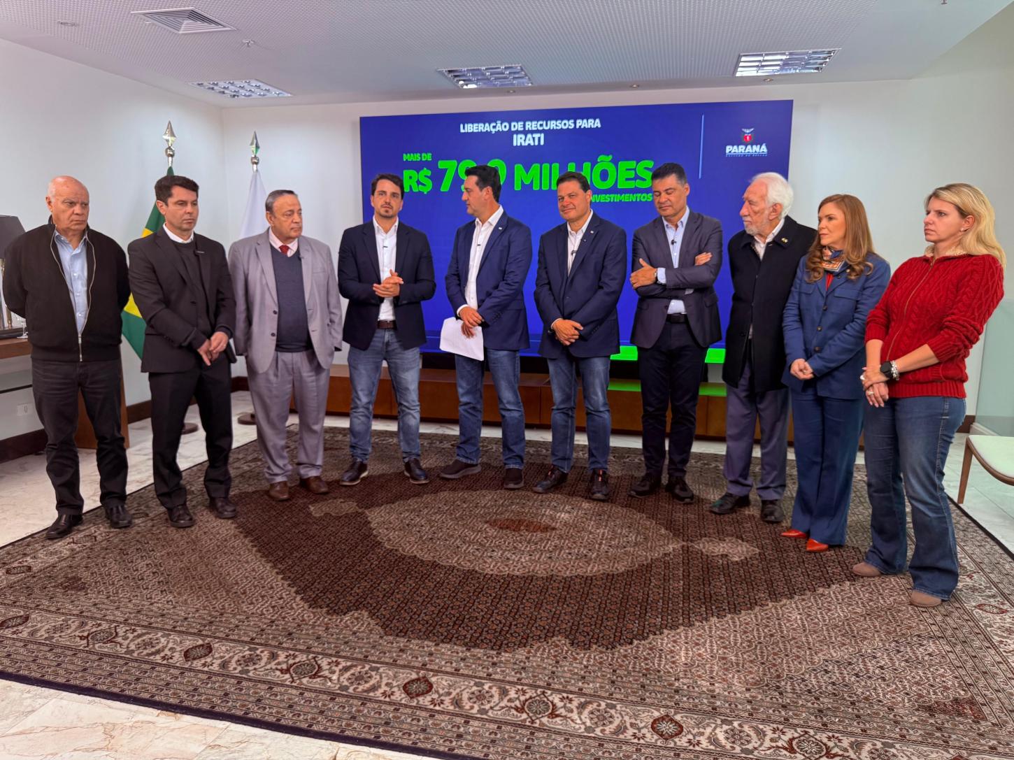 Irati recebe quase R$ 80 milhões em investimentos e Hussein Bakri destaca compromisso com o desenvolvimento do município