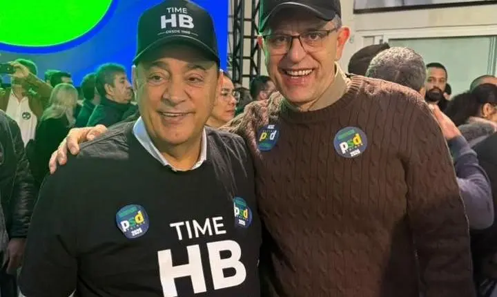 Comitiva liderada por Hussein Bakri leva força da região Sul à convenção que oficializou Sandro Alex