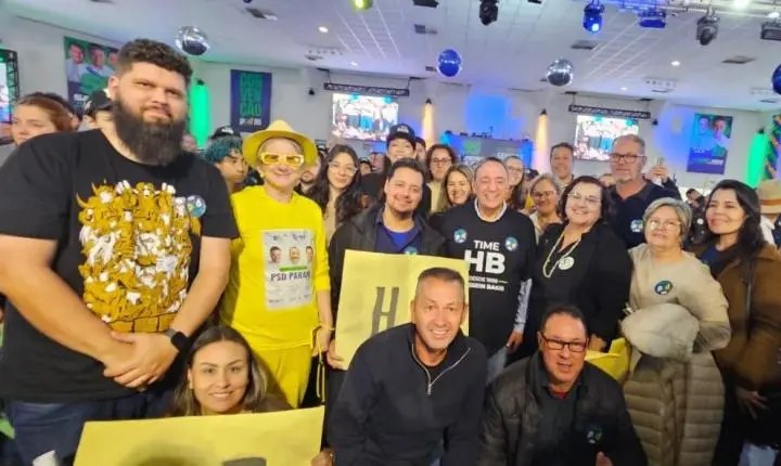 Comitiva liderada por Hussein Bakri leva força da região Sul à convenção que oficializou Sandro Alex