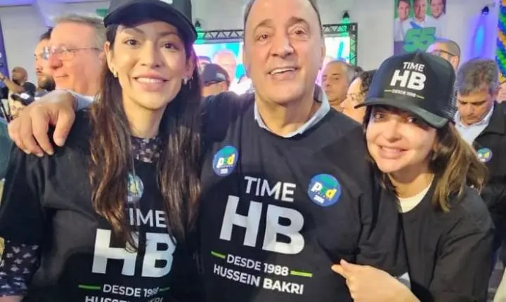Comitiva liderada por Hussein Bakri leva força da região Sul à convenção que oficializou Sandro Alex