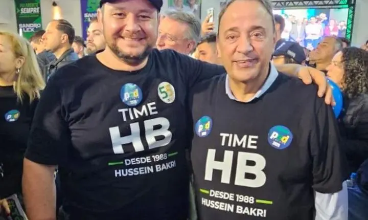 Comitiva liderada por Hussein Bakri leva força da região Sul à convenção que oficializou Sandro Alex