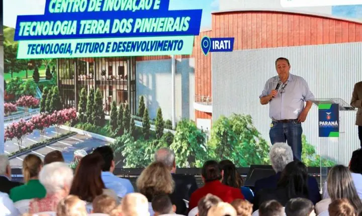 Hussein Bakri comemora autorização de licitação de R$ 68,6 milhões para Centro de Inovação em Irati