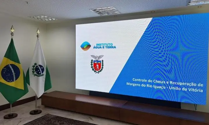 Projeto contra as cheias do Rio Iguaçu avança e aguarda decisão sobre recursos na próxima semana