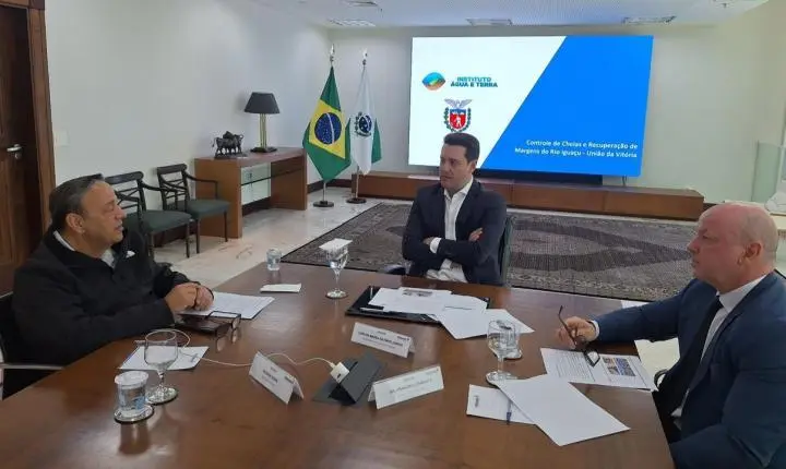 Projeto contra as cheias do Rio Iguaçu avança e aguarda decisão sobre recursos na próxima semana